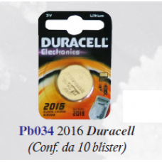 DURACELL 2016 (Cf 10 blister)